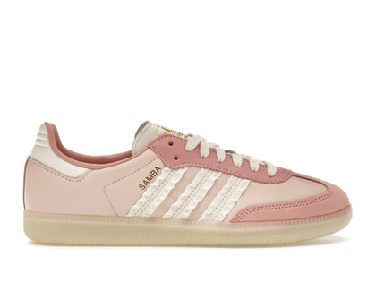 adidas Samba Ruffle Stripes Pack Wonder Mauve (Women's) - authentic adidas sneakers
