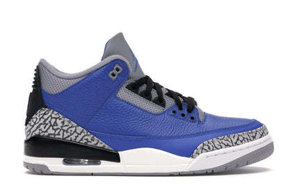 Jordan 3 Retro Varsity Royal Cement - authentic Jordan sneakers