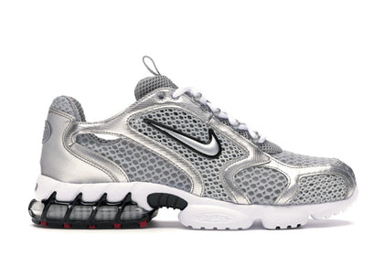 Nike Air Zoom Spiridon Cage 2 Metallic Silver - authentic Nike sneakers