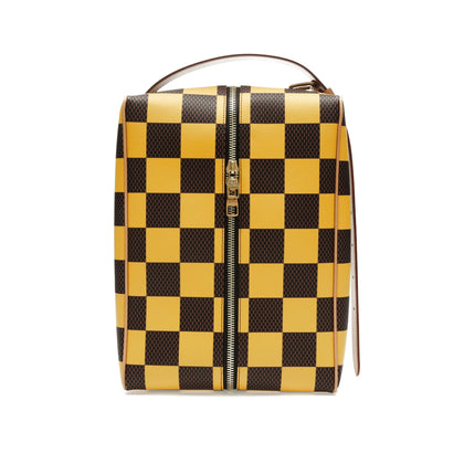 Louis Vuitton Shoes Bag Damier Pop Yellow - authentic Louis Vuitton sneakers