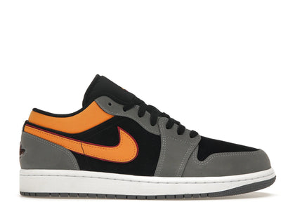 Jordan 1 Low SE Light Graphite Vivid Orange - authentic Jordan sneakers