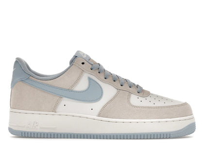 Nike Air Force 1 Low '07 LV8 Light Bone Light Armory Blue - authentic Nike sneakers