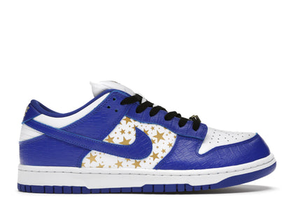 Nike SB Dunk Low Supreme Stars Hyper Royal (2021) - authentic Nike sneakers