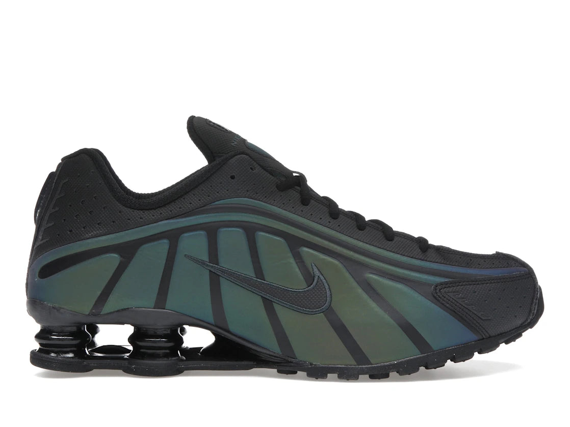 Nike Shox R4 SE Black Seaweed - vue 360