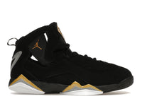 Jordan True Flight Black Metallic Gold