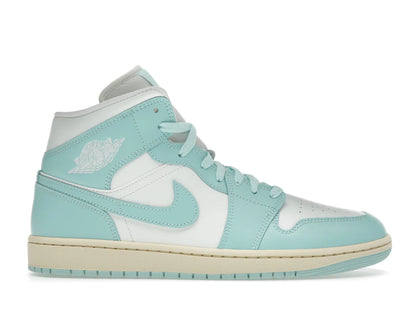 Jordan 1 Mid Light Dew (Women's) - authentic Jordan sneakers