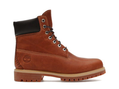 Timberland 6" Premium Waterproof Boot Rust Full Grain Dark Grey