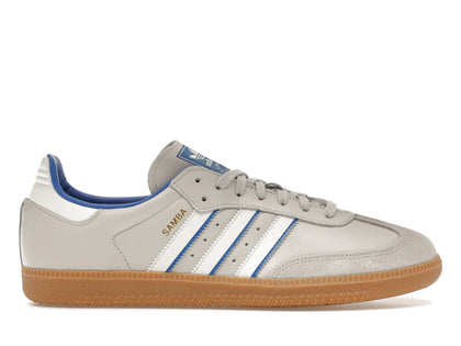 adidas Samba OG Grey One Blue - authentic adidas sneakers