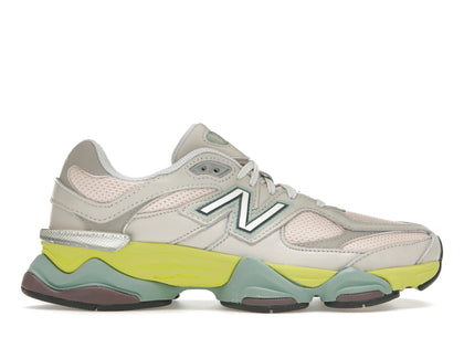 New Balance 9060 Moonbeam Vintage Rose Lime - authentic New Balance sneakers