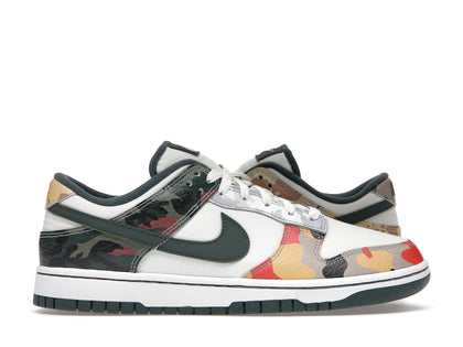Nike Dunk Low SE Sail Multi-Camo - authentic Nike sneakers
