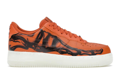 Nike Air Force 1 Low Orange Skeleton Halloween (2020) - authentic Nike sneakers