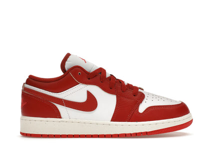 Jordan 1 Low SE Dune Red (GS) - authentic Jordan sneakers