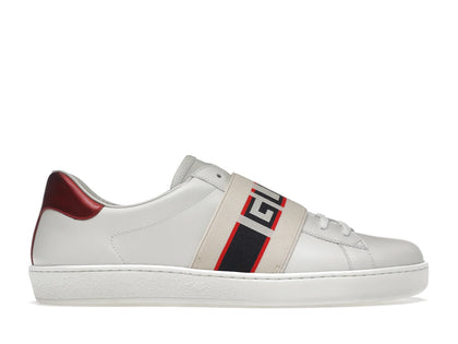 Gucci Ace Stripe Ivory - authentic Gucci sneakers