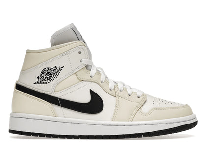 Jordan 1 Mid Coconut Milk (Women's) - authentic Jordan sneakers