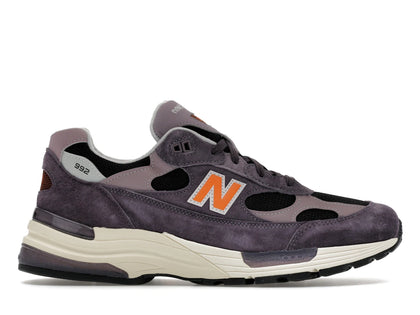 New Balance 992 MiUSA Dark Ice Wine Black - authentic New Balance sneakers