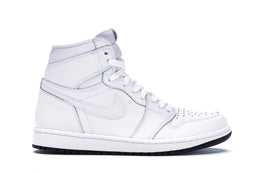 Jordan 1 Retro White Perforated - authentic Jordan sneakers