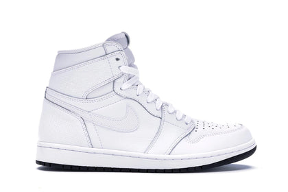 Jordan 1 Retro White Perforated - authentic Jordan sneakers