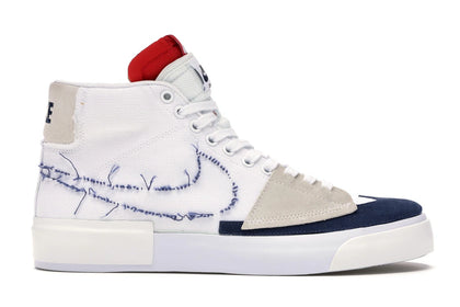 Nike SB Blazer Mid Edge Hack Pack White - authentic Nike sneakers