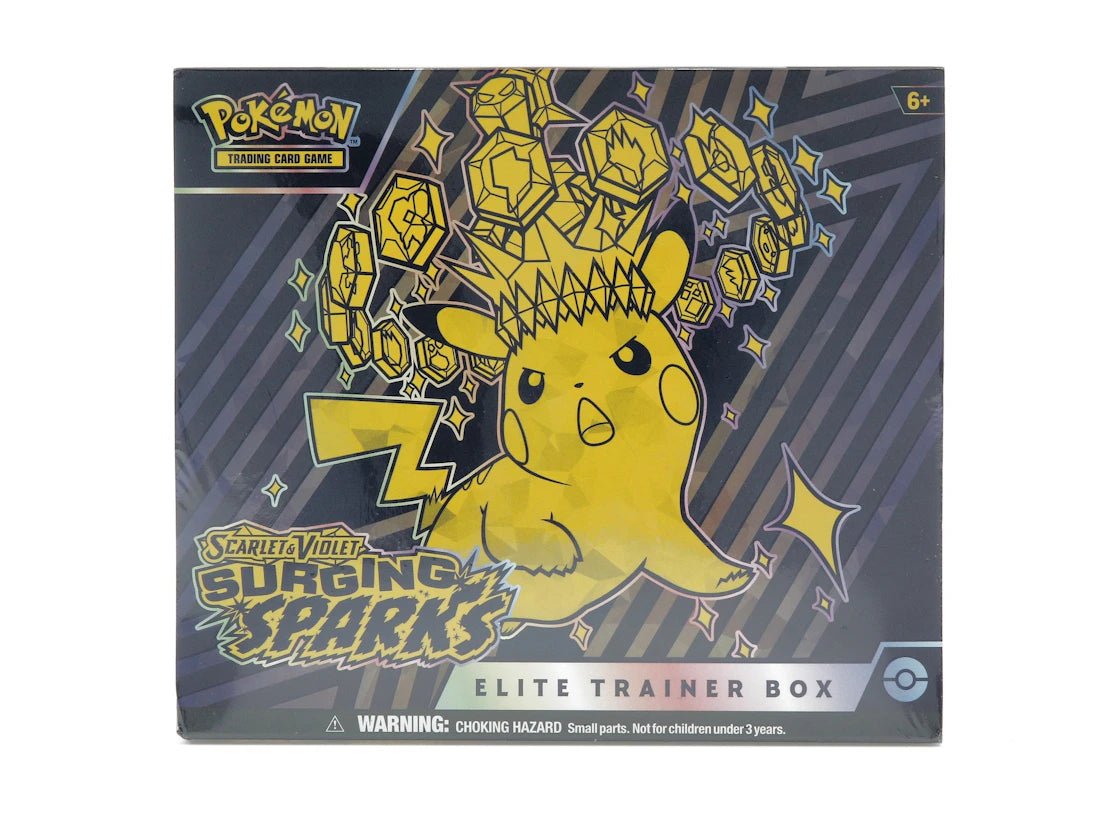 Pokémon Scarlet & Violet Surging Sparks Elite Trainer Box 2x Lot