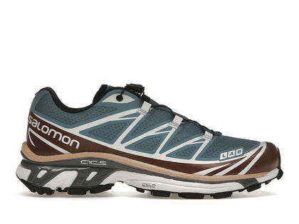 Salomon XT-6 Aegean Blue Hazelnut - authentic Salomon sneakers