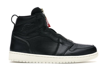 Jordan 1 Retro High Zip Black Sail (Women's) - authentic Jordan sneakers