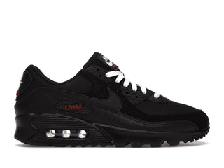 Nike Air Max 90 Black Sport Red - authentic Nike sneakers