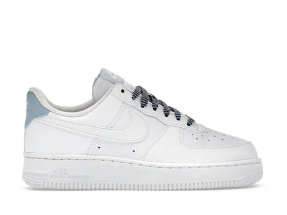 Nike Air Force 1 Low '07 White Light Armory Blue (Women's) - authentic Nike sneakers