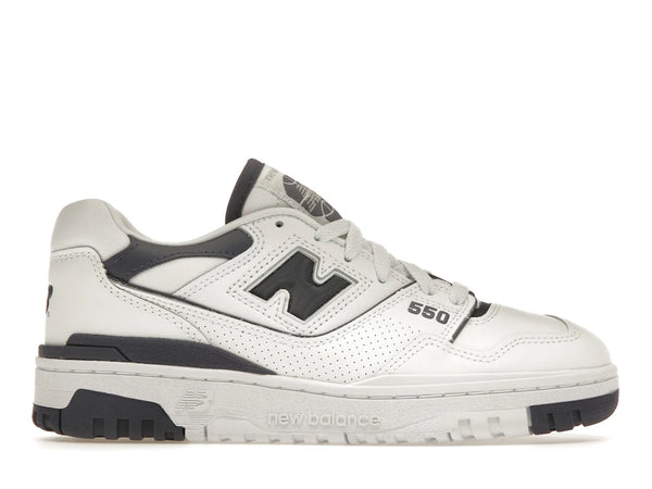 New Balance 550 White Dark Mercury (Women's)