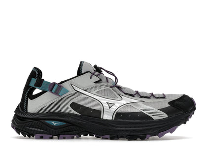 Mizuno Racer Trail SE V2 Grey Black Teal Purple - authentic Mizuno sneakers