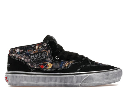 Vans Half Cab Supreme x Mike Kelley Black - authentic Vans sneakers