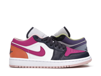 Jordan 1 Low Purple Magenta (Women's) - authentic Jordan sneakers