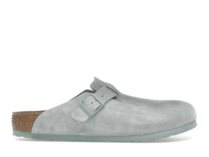 Birkenstock Boston Suede Pure Sage - authentic Birkenstock sneakers