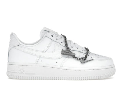 Nike Air Force 1 '07 Low Summit White Mini Charm (Women's) - authentic Nike sneakers