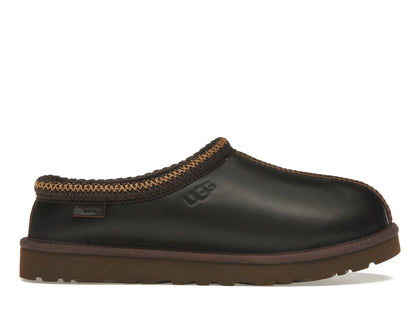 UGG Tasman LTHR Regen Slipper Ironwood - authentic UGG sneakers