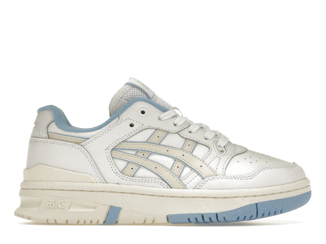 ASICS EX89 White Cream Light Blue - vue 360