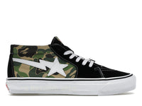 Vans LX Sk8-Mid Bape ABC Camo Black Green