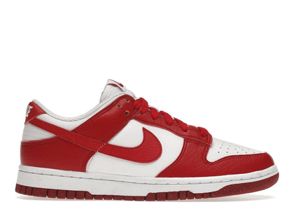 Nike Dunk Low Next Nature White Gym Red (Women's) - authentic Nike sneakers