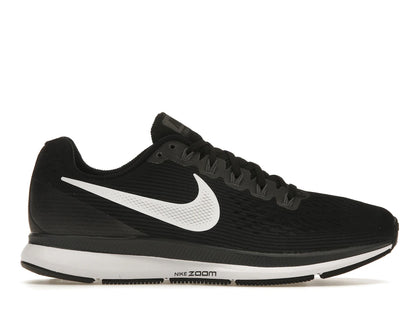 Nike Air Zoom Pegasus 34 Black/White-Dark Grey (Women's) - authentic Nike sneakers