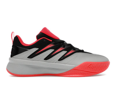 adidas Dame Certified 3 Core Black Lucid Red Grey Two