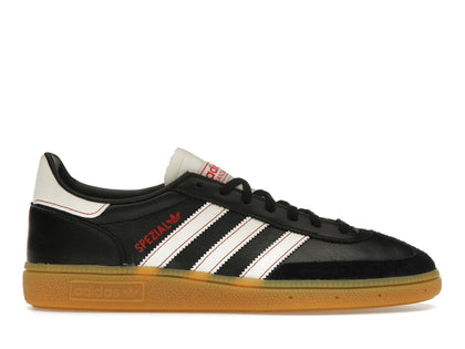 adidas Handball Spezial Core Black Off White Red - authentic adidas sneakers
