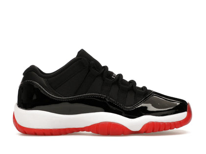 Jordan 11 Retro Low Bred (GS) (2025) - authentic Jordan sneakers