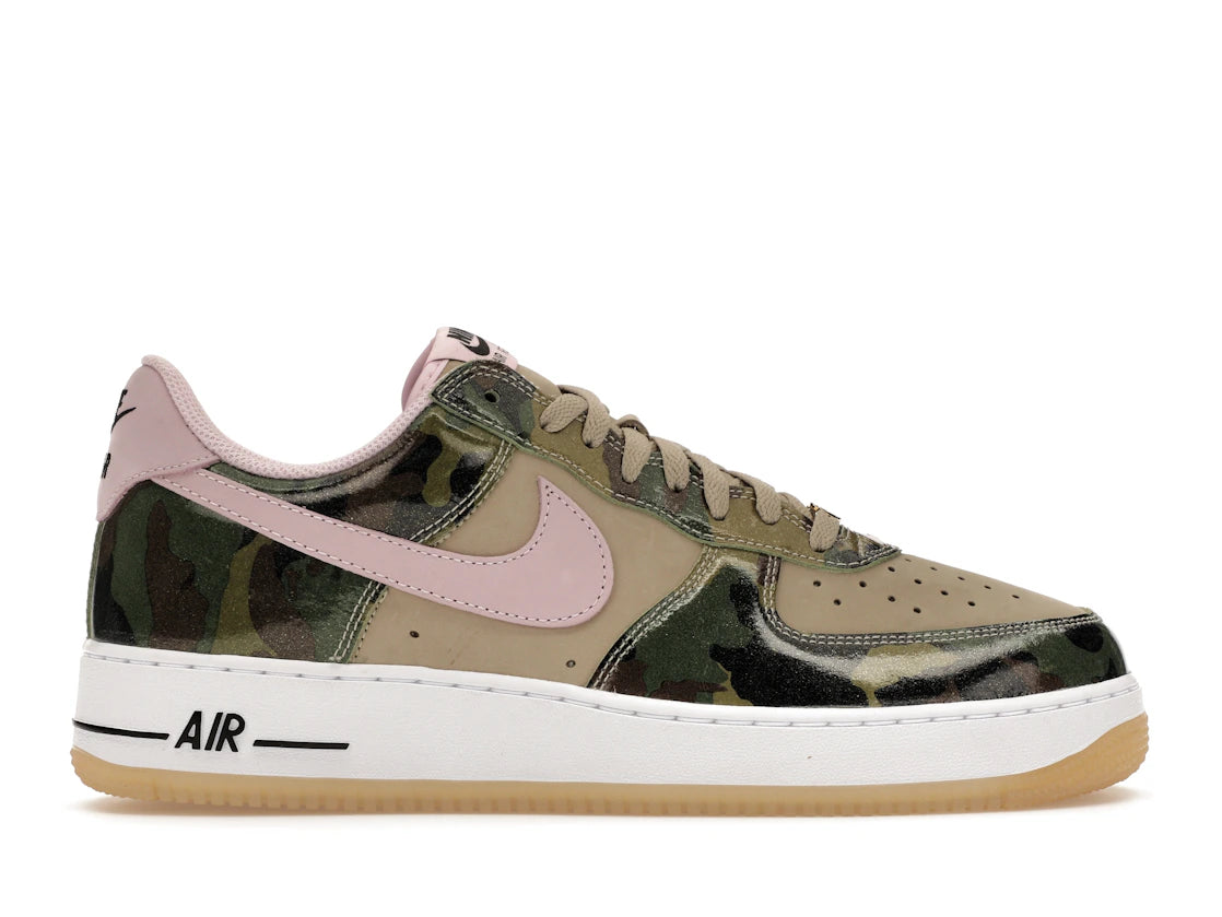 Nike Air Force 1 Low '07 LV8 Patent Camo Pink - vue 360