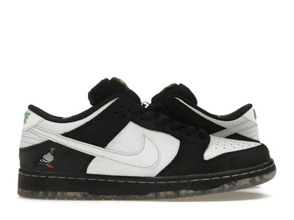 Nike SB Dunk Low Panda Pigeon (Special Box) (Engraved) - authentic Nike sneakers
