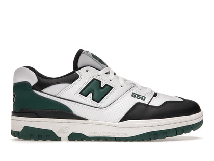 New Balance 550 White Green Black - authentic New Balance sneakers