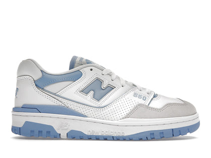 New Balance 550 White Blue Haze Rain Cloud - authentic New Balance sneakers
