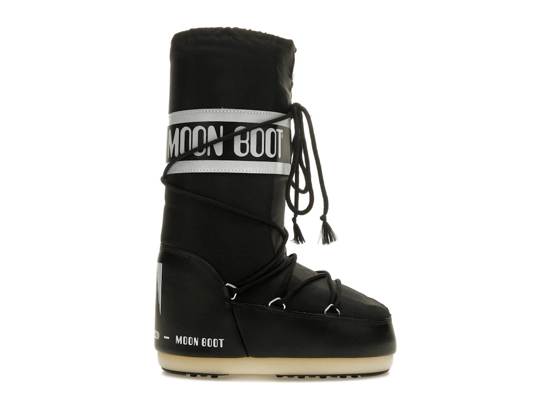Moon Boot Icon Nylon Boot Black