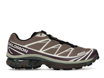 Salomon XT-6 Walnut Huckleberry - authentic Salomon sneakers