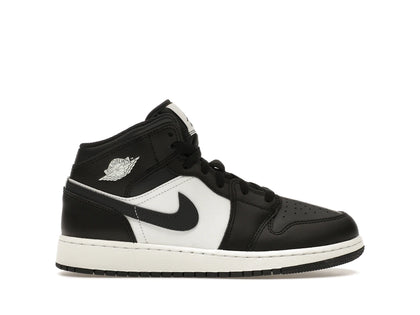 Jordan 1 Mid Off Noir Toe (GS) - authentic Jordan sneakers