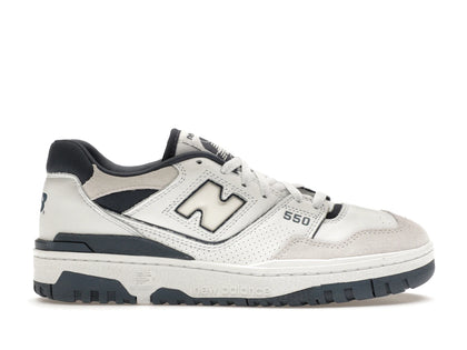 New Balance 550 White Dusty Blue - authentic New Balance sneakers