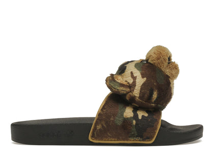 adidas JS Adilette Jeremy Scott Teddy Camo - authentic adidas sneakers